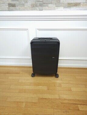 4MYTU Tank Lite Carry-On Black Expandable Rolling Luggage